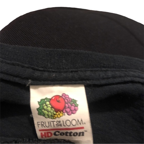 Fruit of Loom Black Retro Graphic Tee: December 1967...Short Sleeved Sized L - Picture 7 of 15